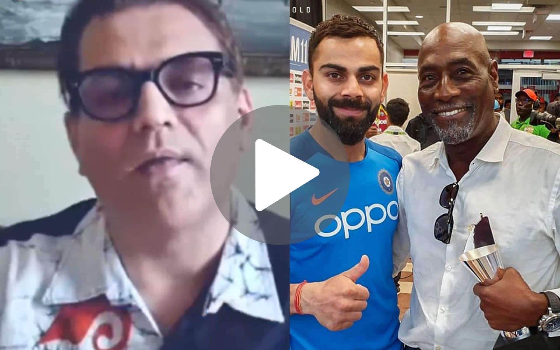 [Watch] When 'Humble' Virat Kohli Went Out Of His Way To Help A Struggling Viv Richards